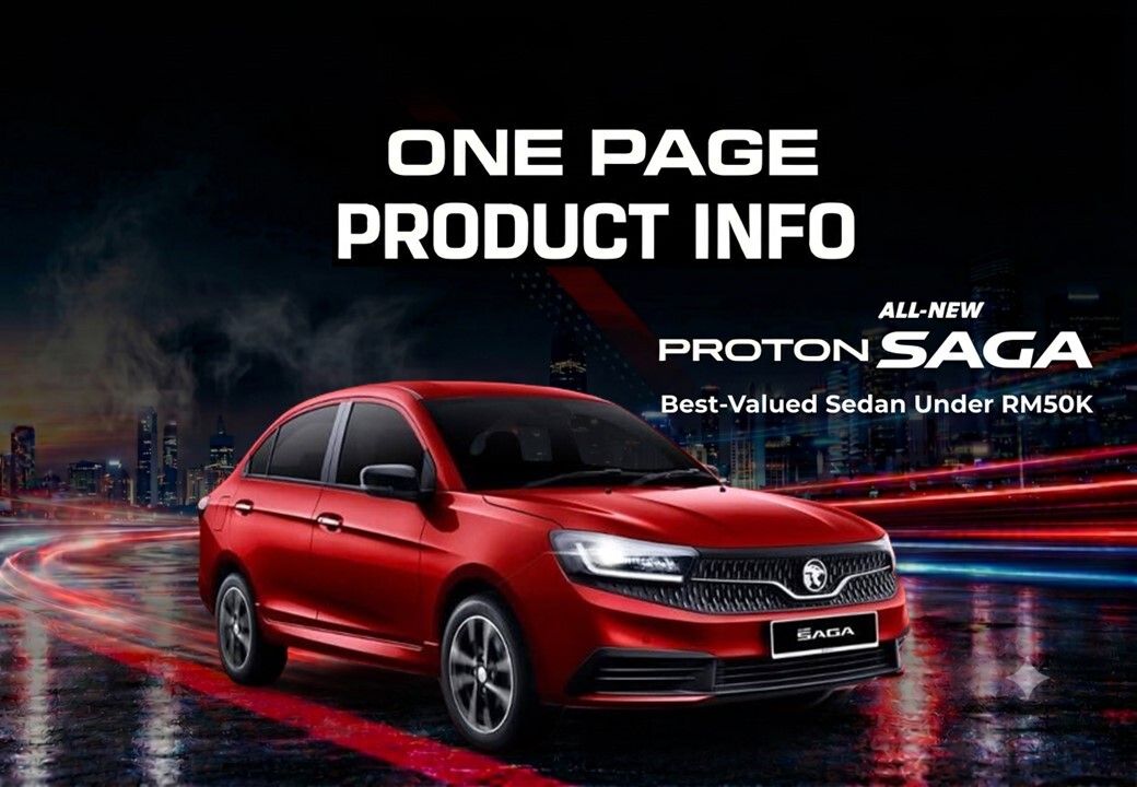 One Page Product Info: All-New Saga Image