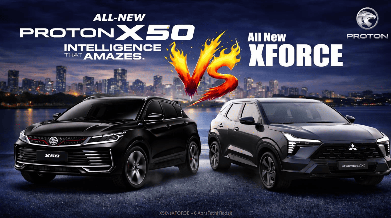 All New Proton X50 vs Xforce Image