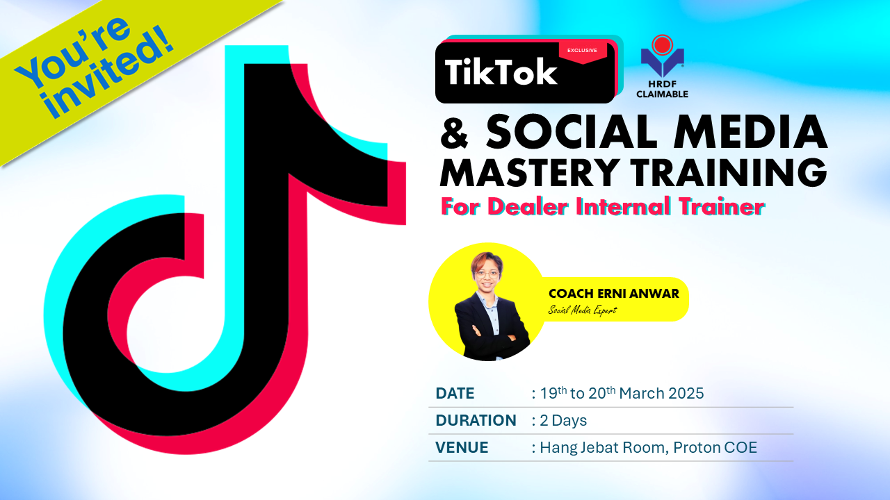 TikTok & Social Media Mastery Training Image