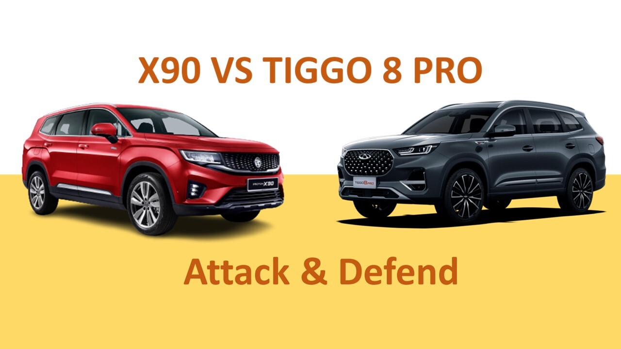 X90 vs Tiggo 8 Pro Image